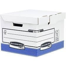 Fellowes Bankers Box PRIMA FLIP TOP CUBE- BLUE