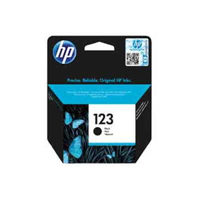 HP 123 Black Original Ink Cartridge F6V17AE