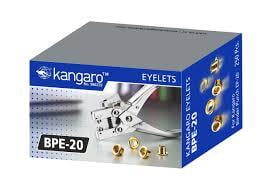 KANGARO EYELETS PUNCH- EP-20,ONE HOLE EYELET PUNCH,METAL BODY CHROME PLATED