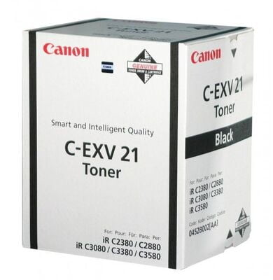 Canon C-EXV21 Black Toner Cartridge (0452B002AA Laser Toner Cartridge)