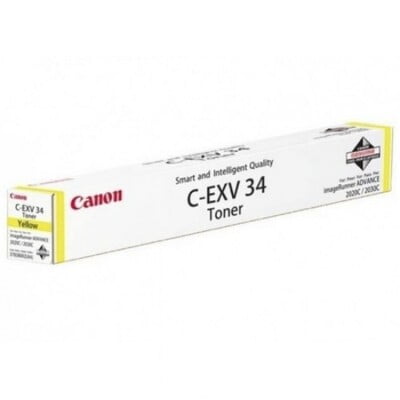 Canon C-EXV34 (3785B002AA) Yellow Original Laser Toner Cartridge