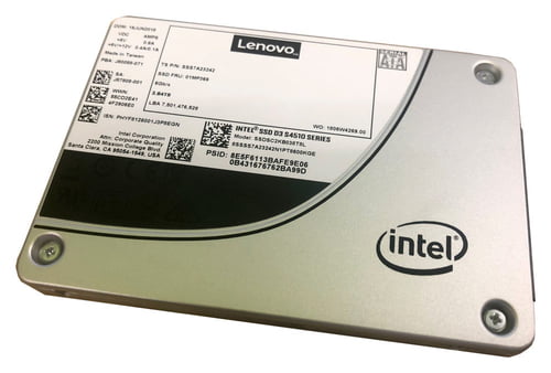 Lenovo ThinkSystem 3.5" Intel S4510 240GB Entry SATA 6Gb Hot Swap SSD Lenovo ThinkSystem 3.5" Intel S4510 240GB Entry SATA 6Gb Hot Swap SSD