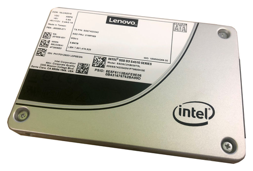 Lenovo ThinkSystem 3.5" Intel S4510 480GB Entry SATA 6Gb Hot Swap SSD
