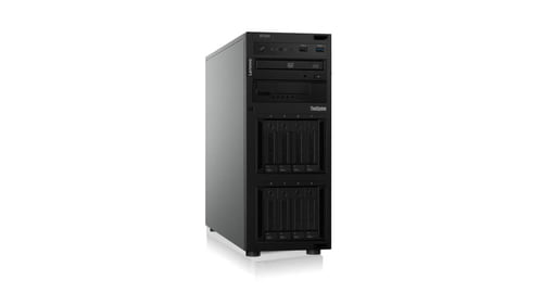 Lenovo ST250 Xeon E-2224 (4C 3.4GHz 8MB Cache/71W), 1x16GB, O/B, 3.5" HS (4), SW RAID, HS 550W Lenovo ST250 Xeon E-2224 (4C 3.4GHz 8MB Cache/71W), 1x16GB, O/B, 3.5" HS (4), SW RAID, HS 550W