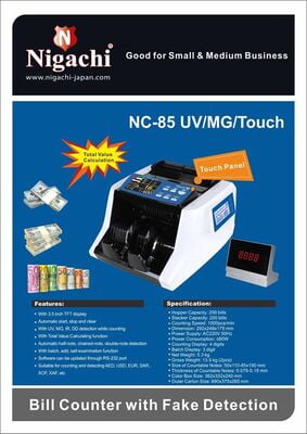 Nigachi NC-85 UV/MG/ Touch Screen TFT Disply