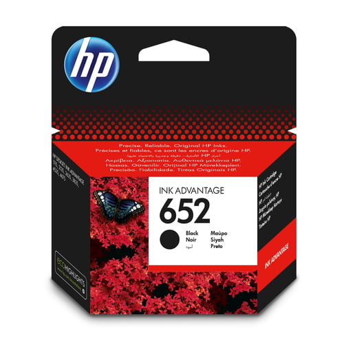 HP 652 Black Original Ink Advantage Cartridge F6V25AE HP 652 Black Original Ink Advantage Cartridge F6V25AE
