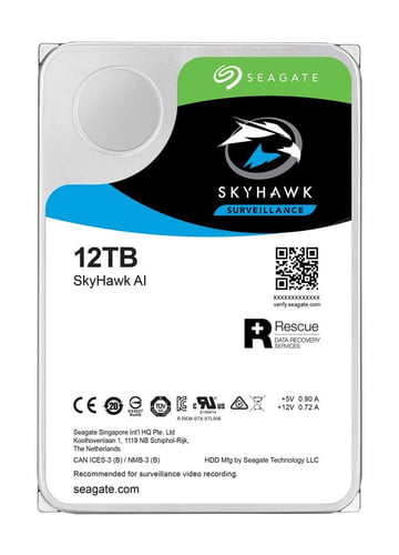 Segate ST12000VE0008 SkyHawk™ AI Segate ST12000VE0008 SkyHawk™ AI