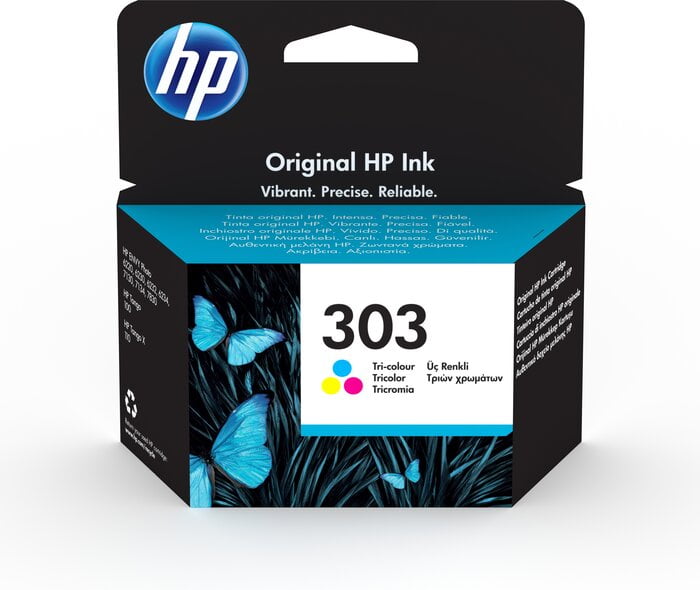 HP 303 Tri-color Original Ink Cartridge HP 303 Tri-color Original Ink Cartridge