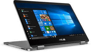 Asus Notebook TP401MA 14F N4000 4GB 64 W10 GY
