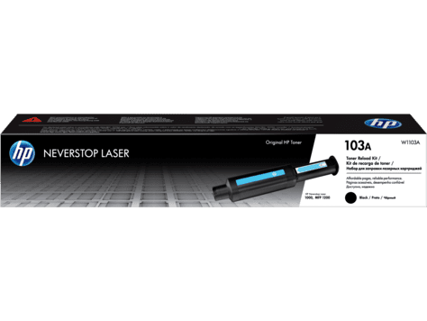 HP 103A Black Original Neverstop Laser Toner Reload Kit (W1103A) HP 103A Black Original Neverstop Laser Toner Reload Kit (W1103A)
